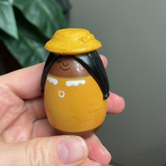 Vintage Rare Toy 1970s 1974 Tonka Gigglers Train Car Lot Figures Egg Cars Doll - Picture 5 of 9